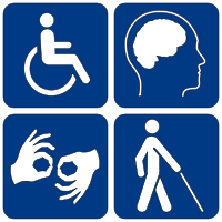 accessibility via international symols