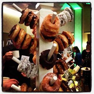 Culinary surprises such as the donut tree can give new meaning to "holistic."