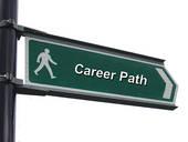 career path street sign
