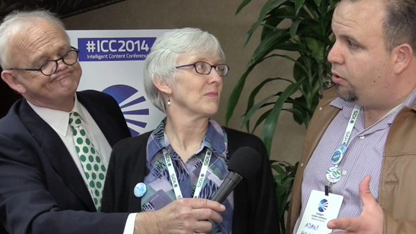 Marcia and Adam get punked by Mr Doubletalk at ICC2014