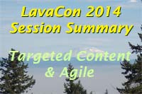 LavaCon-Session-targetedcontent-agile