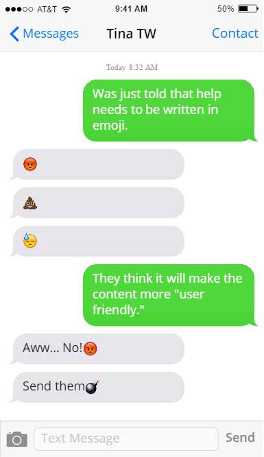 emoji message1
