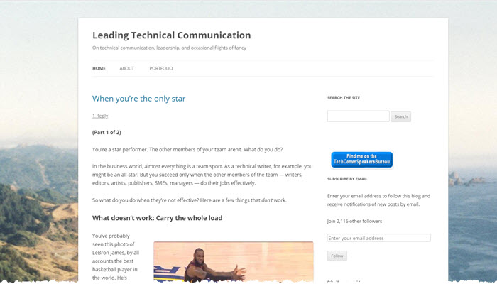 Leading Technical Communication homepage