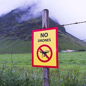 Drone Warning: Photo by Martin Sanchez on Unsplash