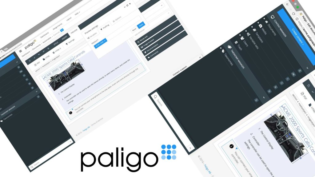 Paligo Content Management software profile
