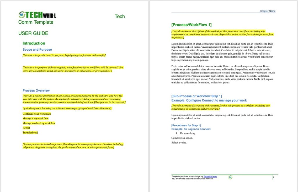 quick reference guide design templates