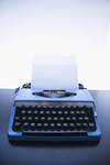 blank page typewriter-sm
